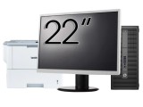 Pachet Calculator Second Hand HP 800 G2 Tower, Intel Core i5-6500 3.20GHz, 16GB DDR4, 256GB SSD + Monitor 22&amp;quot; &amp; Imprimanta Brother HL-L6300DW New