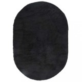 Cumpara ieftin Covor shaggy cu pom inalt, NAVARRA, negru, 300x200cm, poliester
