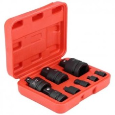 Set Chei adaptor de Impact, 8 piese, 1/4 - 1/2 - 3/8 - 3/4 - 1&quot;