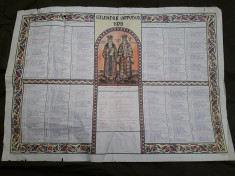 Calendar crestin ortodox 1976 Episcopia Oradea foto