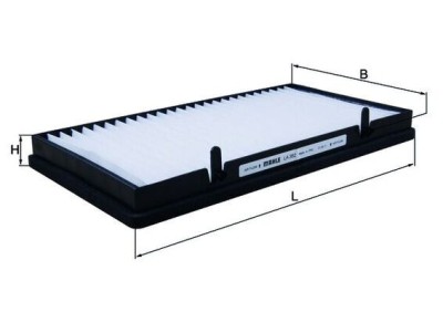 MAHLE LA 382 Filtru, aer habitaclu foto
