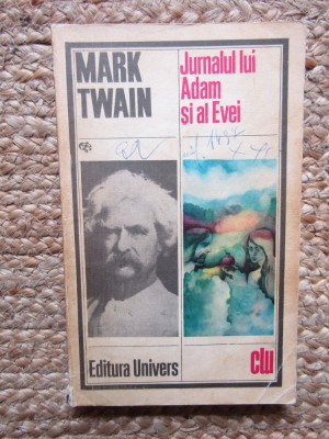 Mark Twain - Jurnalul lui Adam si al Evei foto