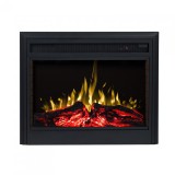 Semineu electric incorporabil Carmen, Art Flame, 5 niveluri a intensitatii flacarilor, Timer, Telecomanda