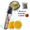 Para Dus Premium cu Vitamina C Pietre Minerale Bioactive Filtru Ionic |Functii Economisire si Crestere Presiune Apa + 1 Rezerva Pietre Minerale CADOU