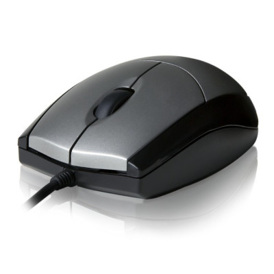 Mouse V7 World MV3000010-5EC, 1000 DPI, Argintiu foto