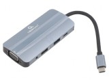 Adaptor USB 3.1 0,12m Negru-Gri 5Gbps Cablexpert
