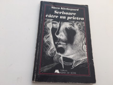 SOREN KIERKEGAARD, SCRISOARE CATRE UN PRIETEN foto