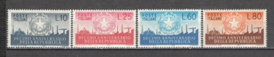 Italia.1956 10 ani Republica SI.770 foto
