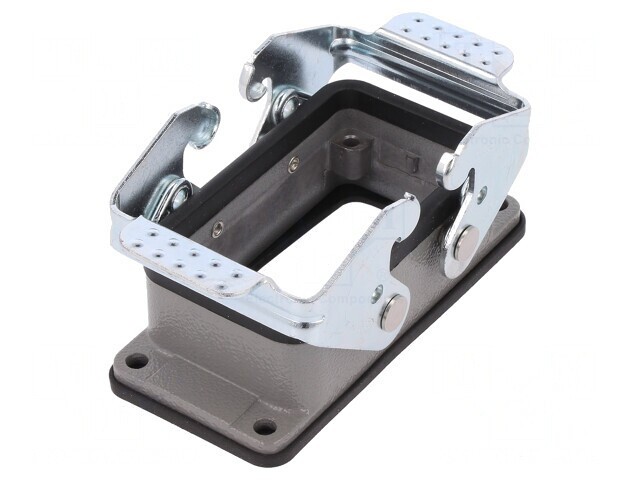 Carcasă pentru Conectori HDC D10B Drept IP65 Gri