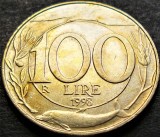 Moneda 100 LIRE - ITALIA, anul 1998 *cod 1777 A, Europa