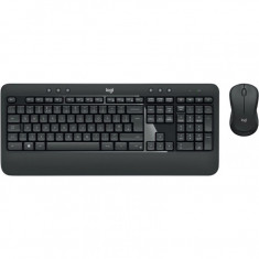 Kit mouse si tastatura Logitech MK540, Wireless, Negru foto