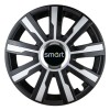Set 4 Capace Roti Autohelix MSA&reg;, potrivite jantelor de R15, pentru Smart, model mirage