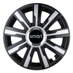 Set 4 Capace Roti Autohelix MSA&reg;, potrivite jantelor de R15, pentru Smart, model mirage