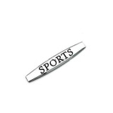 Emblema &quot;SPORTS&quot; culoare Crom Cod: YZB-71 Automotive TrustedCars