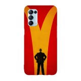 Husa compatibila cu Oppo A74 model McDonald, Silicon, TPU, Viceversa, Transparent, Carcasa