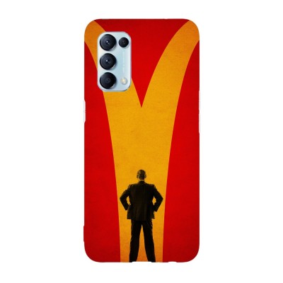 Husa compatibila cu Oppo A74 model McDonald, Silicon, TPU, Viceversa foto