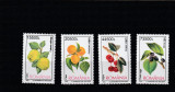 Romania 2002-Flora,Fructe,gutui,cais,visin,dud,serie 4 val.,MNH, Nestampilat