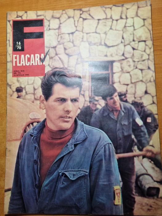flacara 18 aprilie 1970-vizita predintelui turc in romania