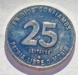 401. Moneda Nicaragua 25 centavos 1981