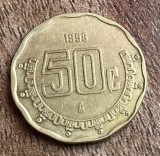 C50 - Moneda foarte veche - Mexic - 50 centavos - 1999