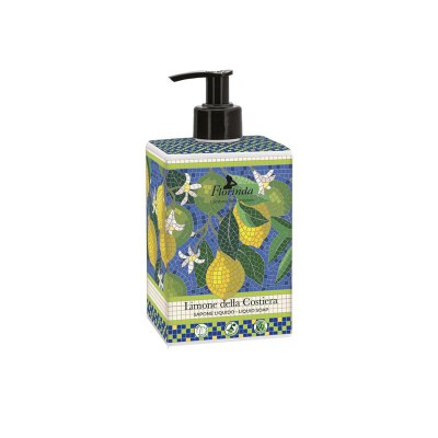 Sapun Lichid Vegetal cu Parfum de Lamaie si Flori de Citrice Florinda 500 mililitri La Dispensa foto