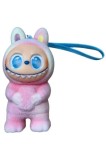 Cumpara ieftin Jucărie interactivă Labubu Squishy, ​​burete moale, roz, 15 cm