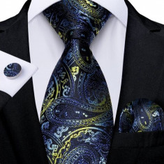 Set cravata + batista + butoni - matase -- model 770