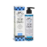 Sampon pui TopDog Baby Powder, 250ml, Hipoalergenic, Aloe Vera 80%, Ulei Jojoba, Masline, Vitamina E, Caini, Blana Sensibila