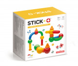 Set cu magneti Stick-O, Basic 10 piese, Clics toys