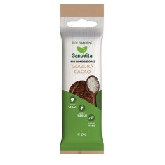 MINI RONDELE DIN OREZ CU GLAZURA CACAO 24GR