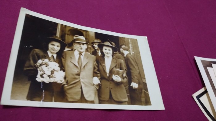 FOTO TIP CARTE POSTALA 1945