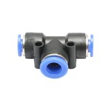 Mufa rapida T redusa 6x8x6 mm pentru furtun pneumatic