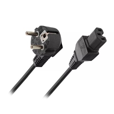 Cablu alimentare C15 temperatura 120 3x0.75mm 1.8m LOGILINK CP105 foto