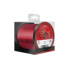 Fir nylon/monofilament Delphin RODEO 600 m, culoare rosie