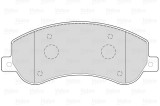 VALEO 302337 FIRST set placute frana,frana disc