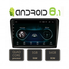 Navigatie dedicata Skoda Superb 2 A-SUPERB2 Quad Core cu Android Internet Bluetooth Radio GPS WIFI 1+16GB CarStore Technology foto