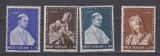 VATICAN 1964 RELIGIE ARTA MI. 450-453 MNH, Nestampilat