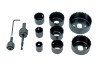 Set 8 carote 19-64 mm pentru lemn
