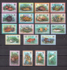 TUVALU 1979=1981PESTI-Viata marina-Set de 19 timbre nestampilate, Nestampilat