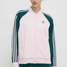 adidas Originals bluză femei, culoarea roz, cu model IM9821