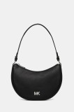 MICHAEL Michael Kors poșetă de piele culoarea negru, 32S5S8QU1L