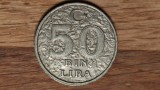 Turcia -moneda comemorativa rara- 50 bin lira / 50000 lire 1996 -FAO- superba !