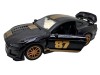 Macheta Ford Mustang Shelby GT500 1:38 negru usi capota portbagaj lumini sunete pull back