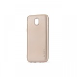 Husa Samsung Galaxy J5 (2017) Meleovo Silicon Soft Slim Gold (aspect mat)