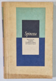 TRATATUL DESPRE INDREPTAREA INTELECTULUI-SPINOZA 1979