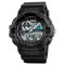 Ceas Barbatesc SKMEI CS902, curea silicon, digital watch, Functii- alarma, ora, data, cadran luminat, rezistent 3ATM, negru