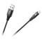 Cablu USB - Lightning 1m REBEL RB-6002-100-B
