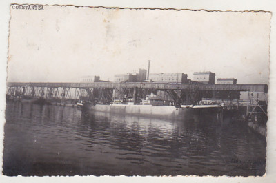 bnk cp Constanta - Portul - circulata 1934 foto