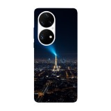 Husa compatibila cu Huawei P40 Pro model Tour Eiffel Beacon, Silicon, TPU, Viceversa, Transparent, Carcasa