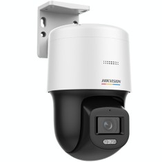 ColorVu - Camera miniPT, IP, 2MP, lentila 4.0mm, WL 30m, Audio, PoE, IP66 - HIKVISION DS-2DE2C200SCG-E(F1)